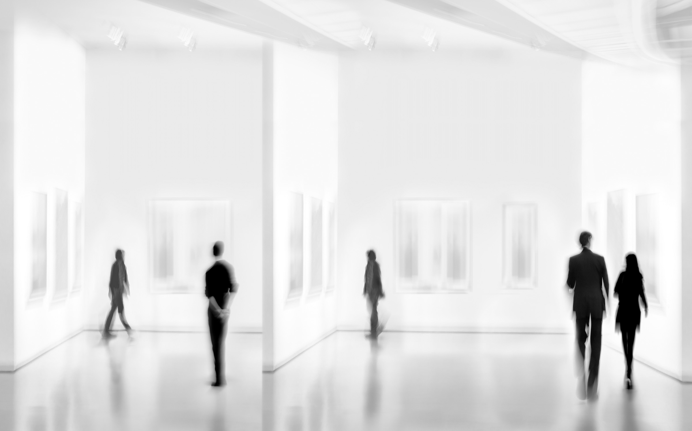 Art fair interior