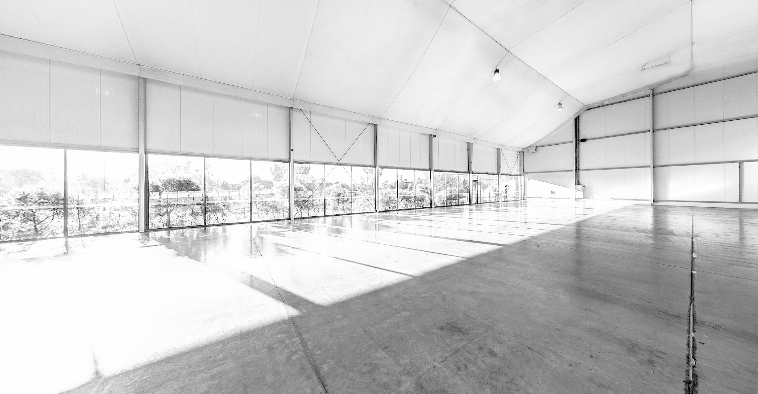 The Emerging Art Fair venue interior